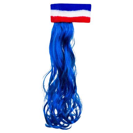 Bandeau France Blue Hair