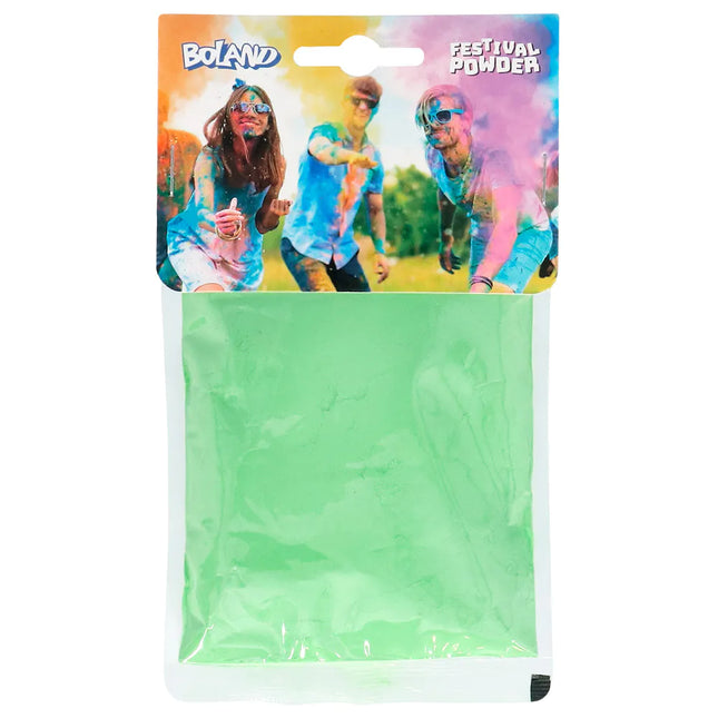 Poudre verte Holi 70gr