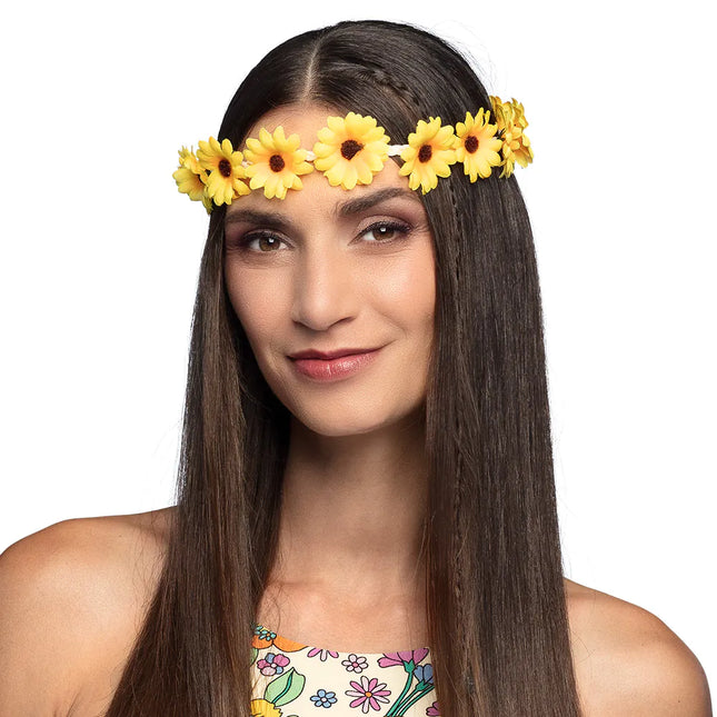 Bandeau de cheveux Tournesols