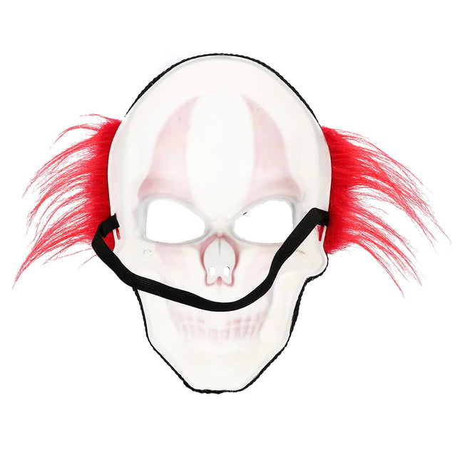 Masque Clown avec cheveux