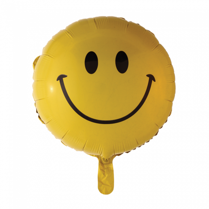 Ballon à l'hélium Emoji Smile 45cm vide