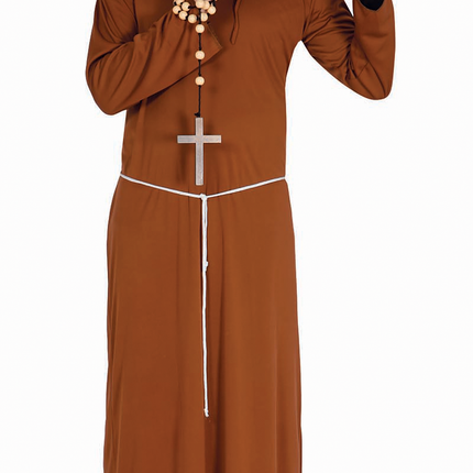 Costume de moine Marron L