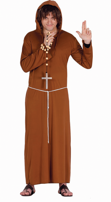 Costume de moine Marron L