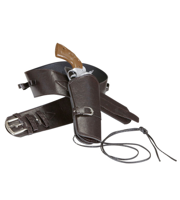 Holster marron avec ceinture