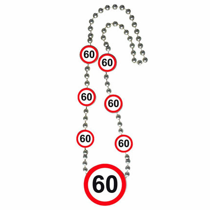 Collier 60 ans Panneau de signalisation