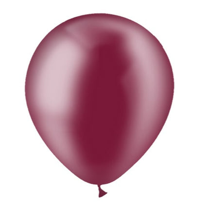 Ballons rouge bordeaux transparents 30cm 50pcs