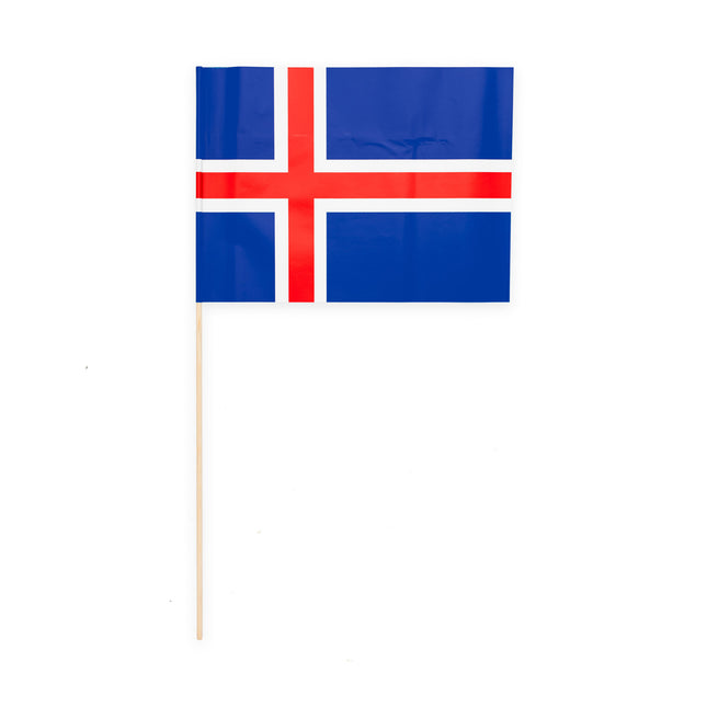 Drapeau de l'Islande 10pcs