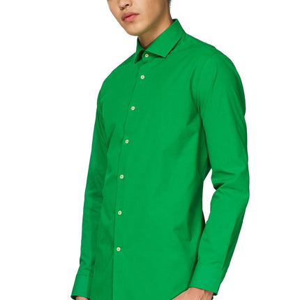 Chemise verte pour hommes OppoSuits