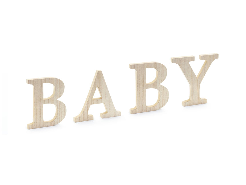 Lettres en bois Baby