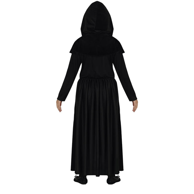 Costume d'Halloween Fantôme Fille Noir