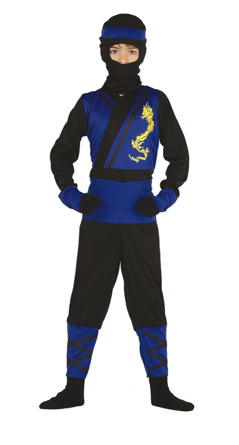 Combinaison Ninja Bleu enfant