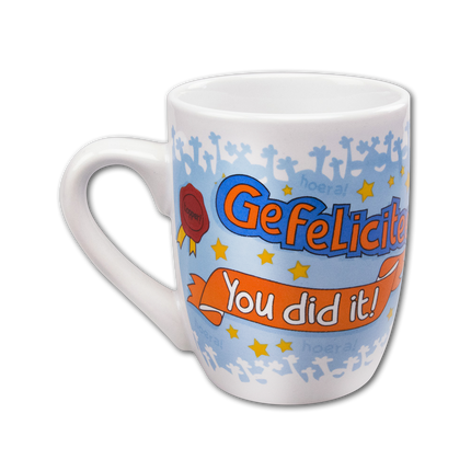 Mug Félicitations Topper 12cm