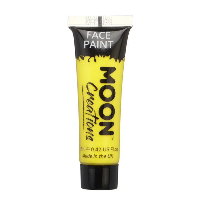 Moon Creations Peinture pour le visage jaune 12ml