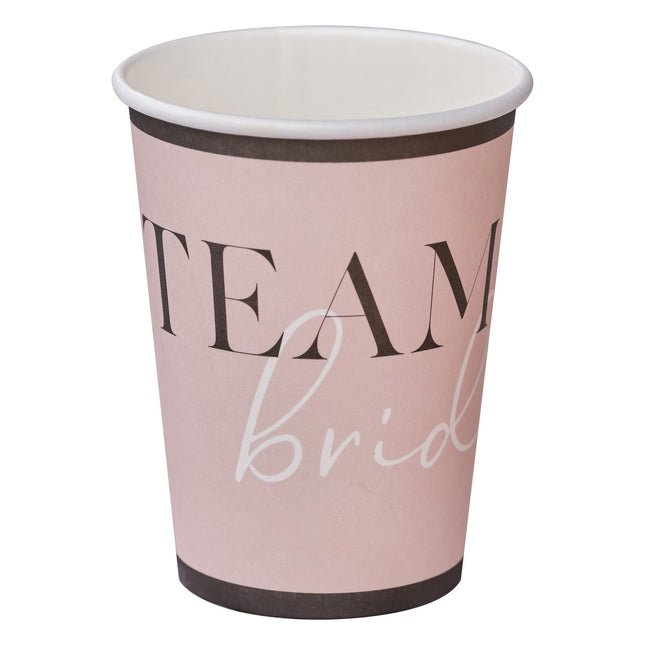 Tasses Team Bride 266ml 8pcs