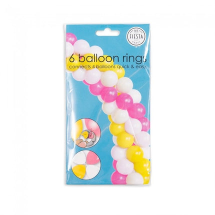 Anneaux de ballon 6pcs