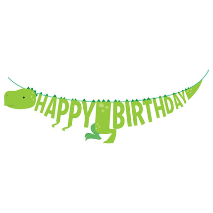 Harnais Lettre Dino Joyeux Anniversaire 1.7m