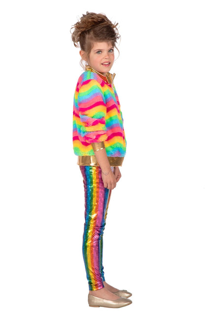 Legging enfant arc-en-ciel