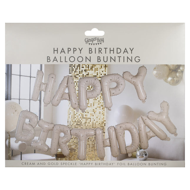 Lettre de joyeux anniversaire Ballon