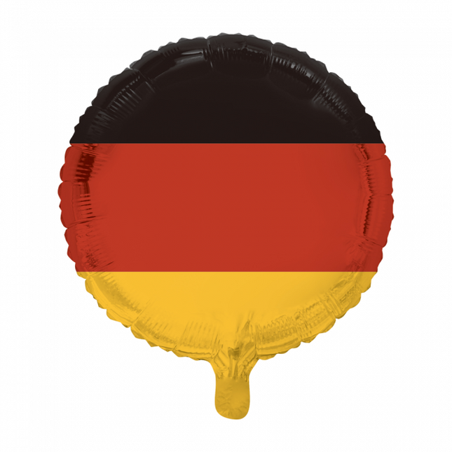 Ballon à l'hélium Drapeau Allemagne 45cm vide