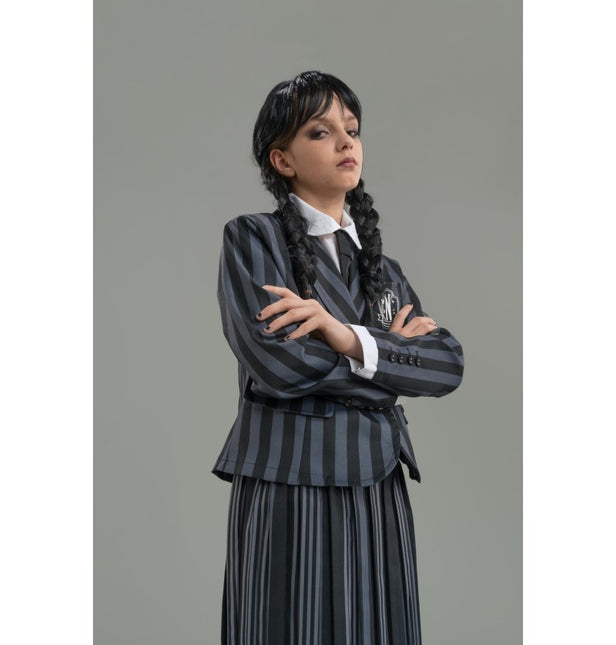 Costume mercredi Uniforme scolaire noir/gris enfant