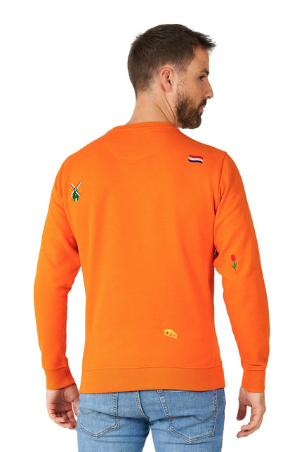 Orange Holland Hup Pull Hommes OppoSuits