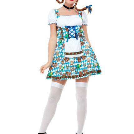 Robe Dirndl Bretzels Oktoberfest