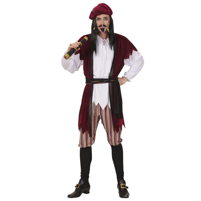 Costume Pirate Rouge Hommes