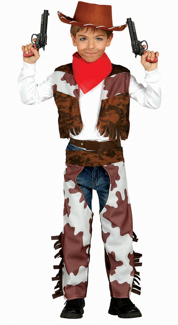 Costume de cow-boy enfant marron