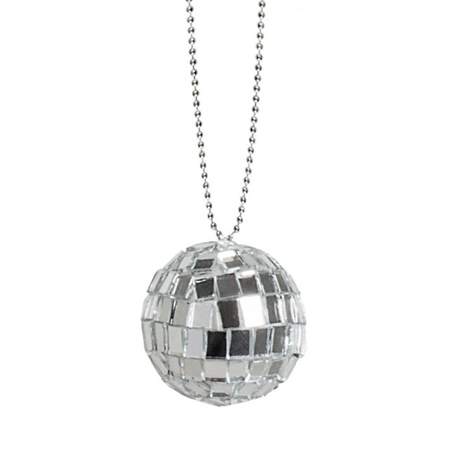 Collier boule disco