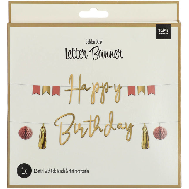 Happy Birthday Letterslinger Golden Dusk 1.5m