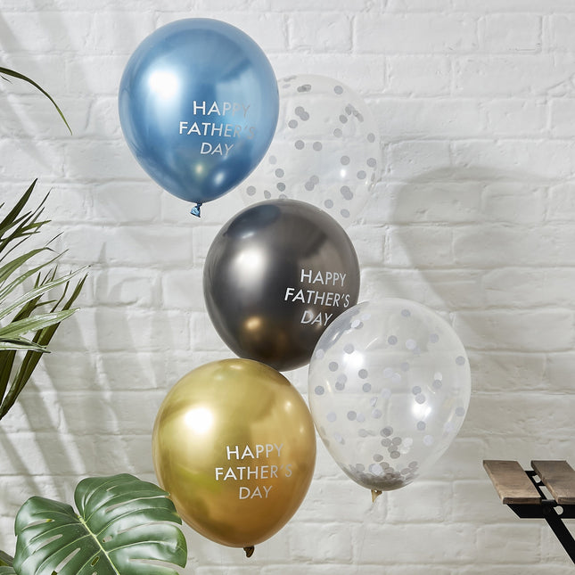 Ballons de la fête des pères 30cm 5pcs