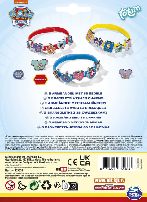 Fabrication de bracelets Paw Patrol