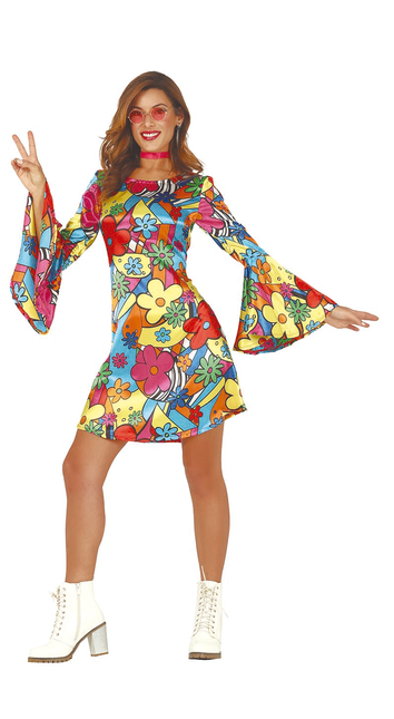 Robe Hippie Fleurs