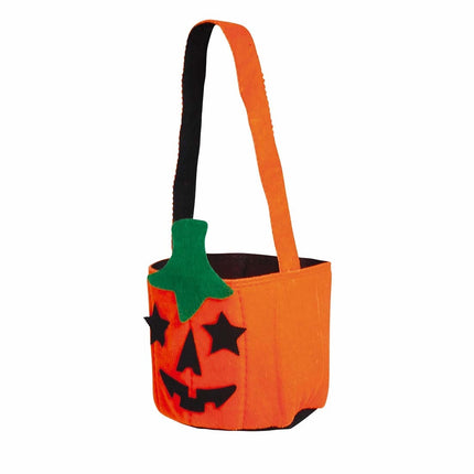 Seau à bonbons Halloween Citrouille 25cm