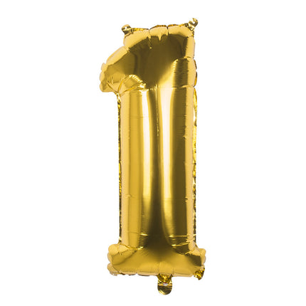 Ballon du nombre d'or 1 an 86cm