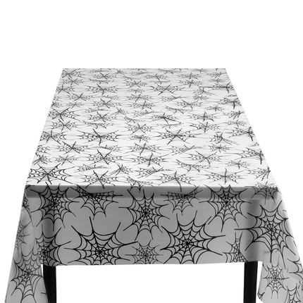 Nappe d'Halloween toile d'araignée 2.75m