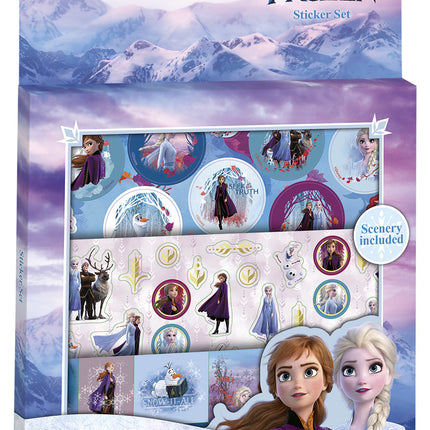 Jeu d'autocollants Frozen