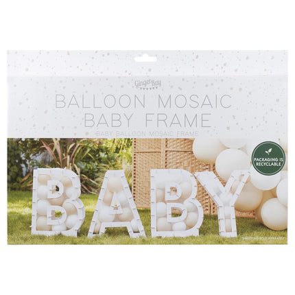 Ballons blancs Standard Baby