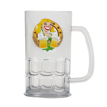 Stein à bière Oktoberfest en plastique 400ml