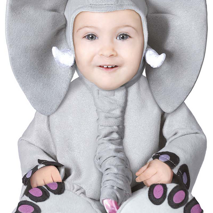 Costume d'éléphant pour bébé