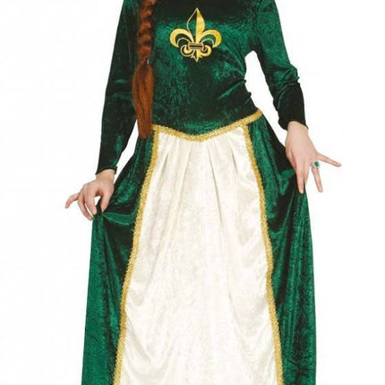 Robe de reine médiévale pour dames