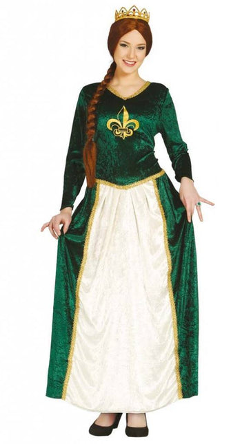 Robe de reine médiévale pour dames