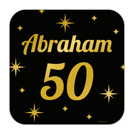 Abraham Plaque de porte 50cm