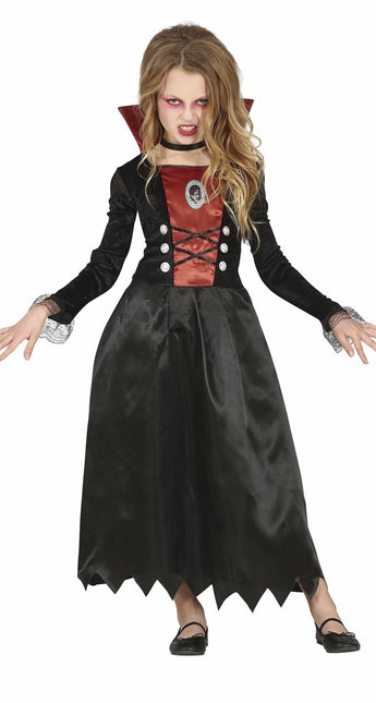 Costume d'Halloween de vampire pour fille