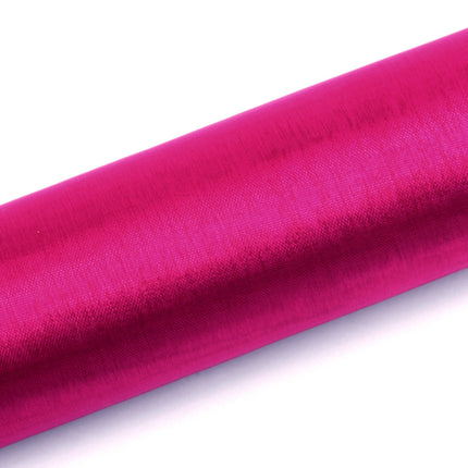 Tissu Organza Fuchsia 16cm 9m