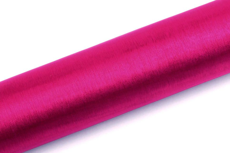 Tissu Organza Fuchsia 16cm 9m