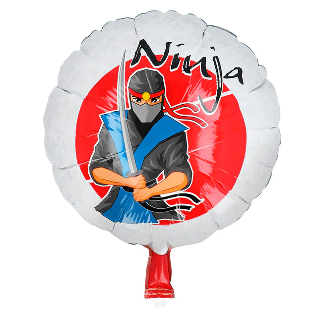 Ballon d'hélium Ninja vide 45cm