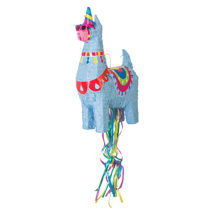 Pinata Lama Bleu 54cm