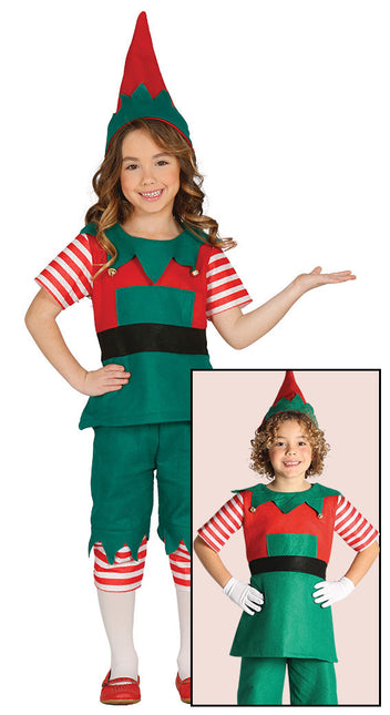 Costume d'elfe de Noël pour enfant