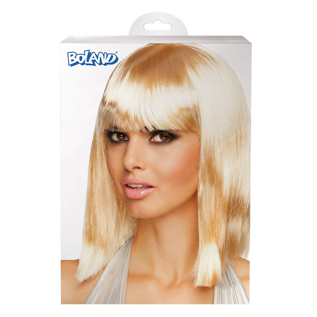 Perruque Bob Longue Blonde